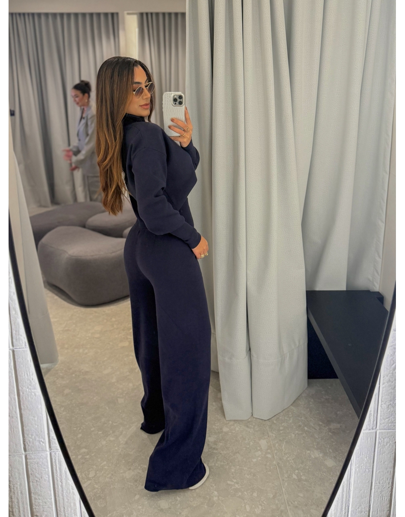 Conjunto Tricot Rússia Marinho