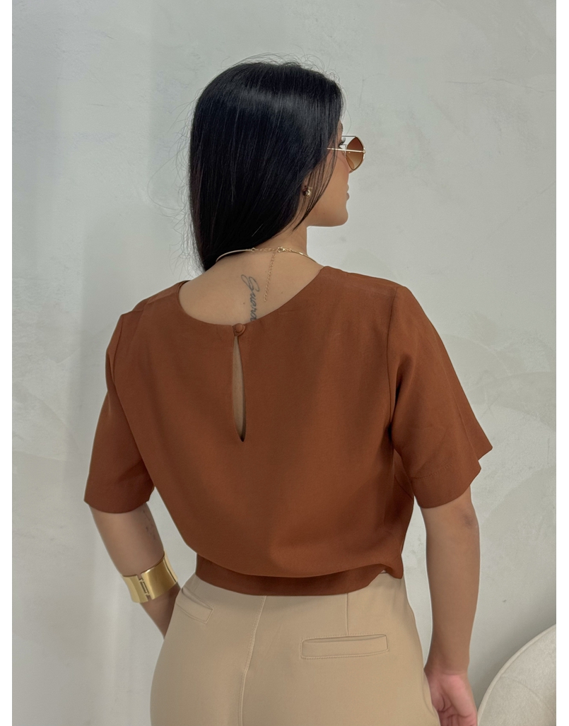 Blusa Sofie Marrom