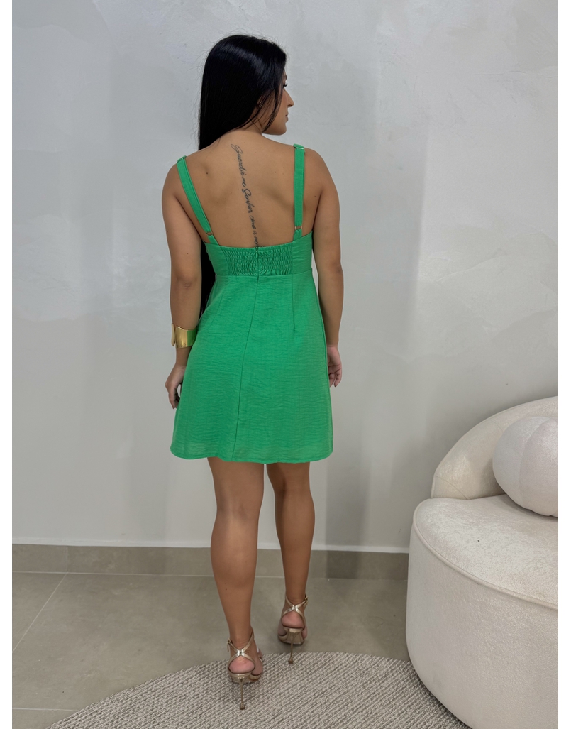 Vestido Linho Paula Bottega