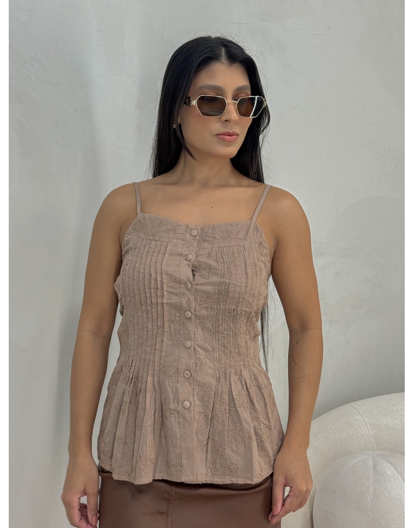 Blusa Laise Lenita Avelã