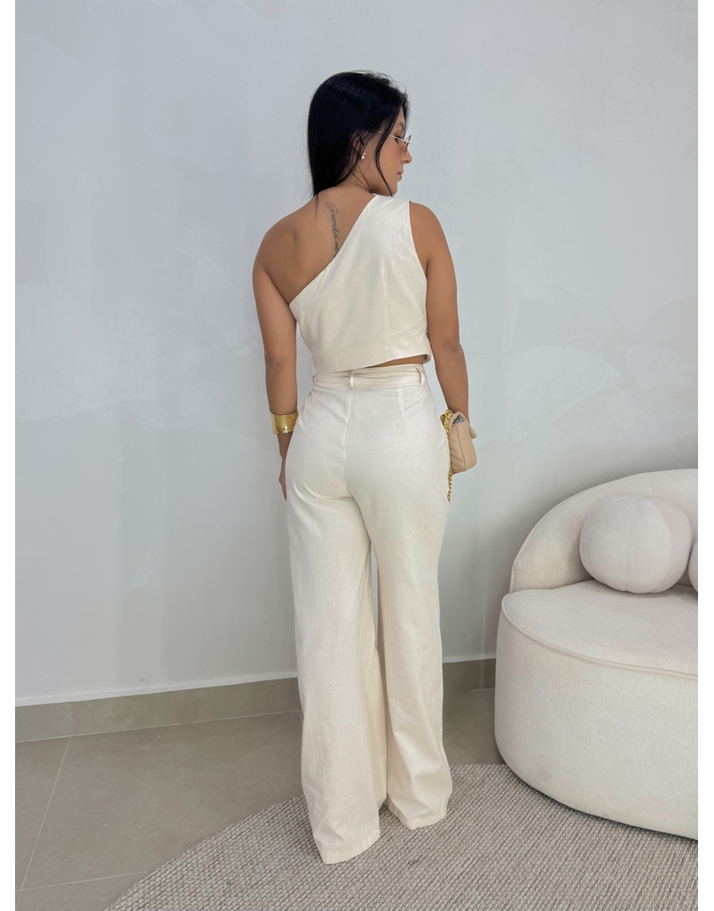 Conjunto Calça Cássia Areia