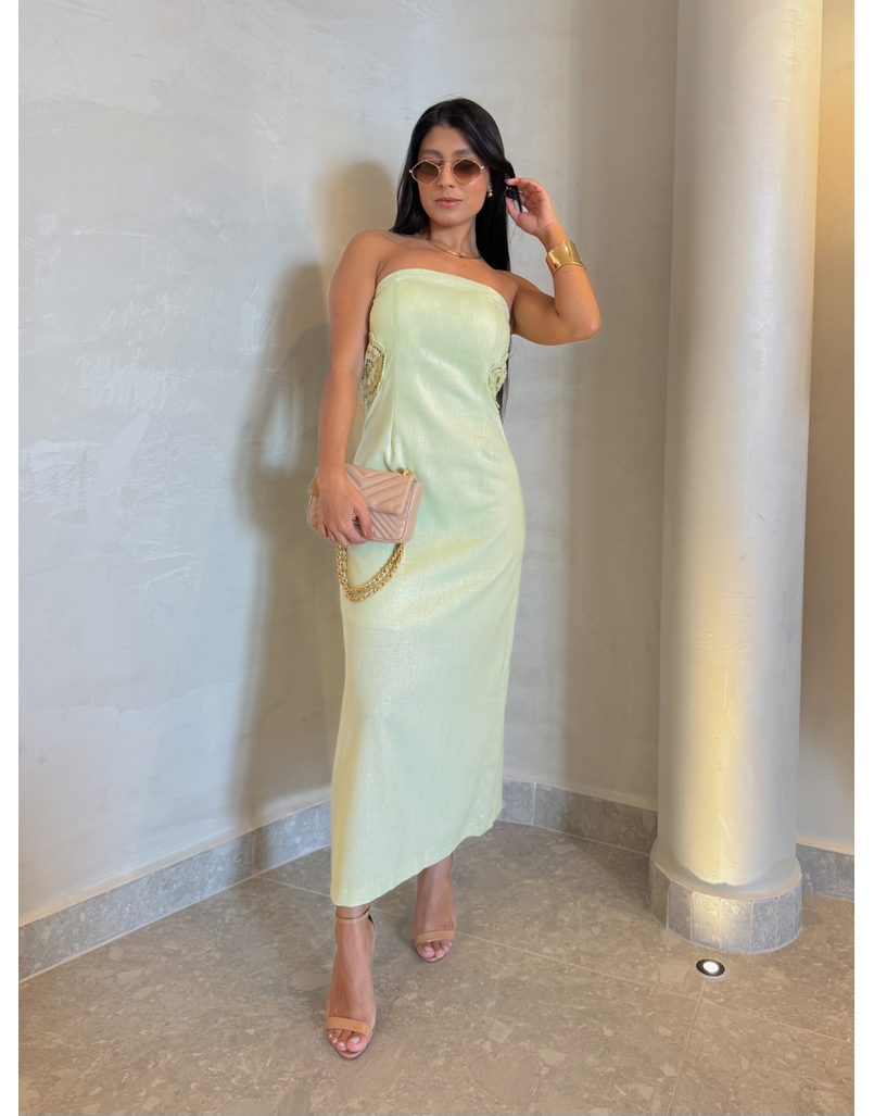 Vestido Linho Milão Lima