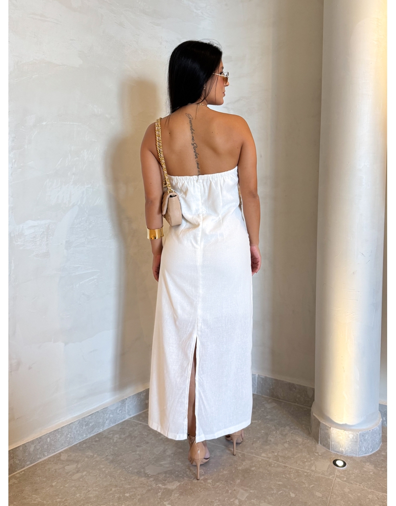 Vestido Linho Milão Off