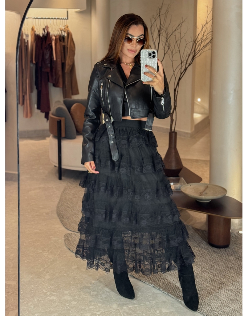 Saia Tule Toronto Preta 