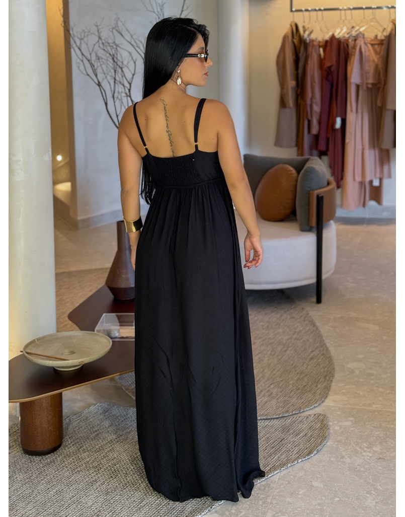 Vestido Liso Ibiza Preto