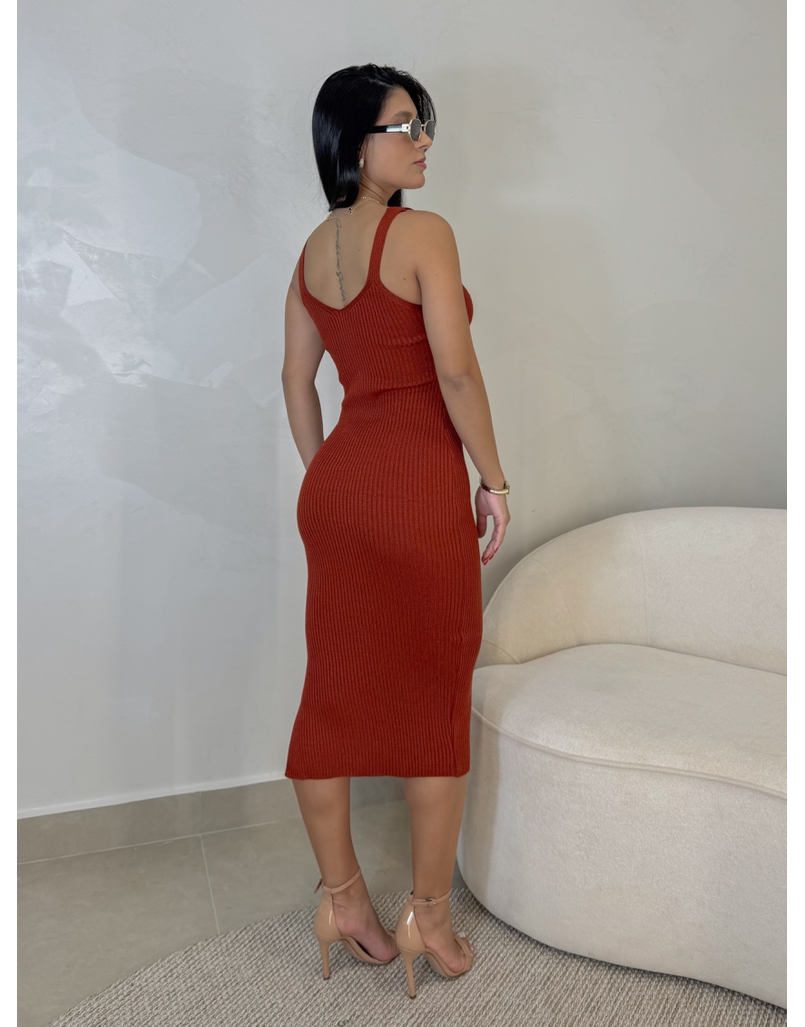 Vestido Istambul Telha 