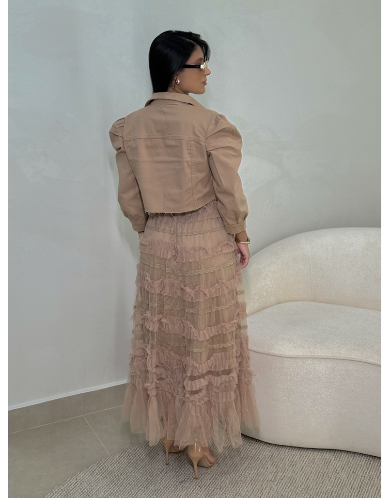 Saia Tule Vicenza Cappuccino 