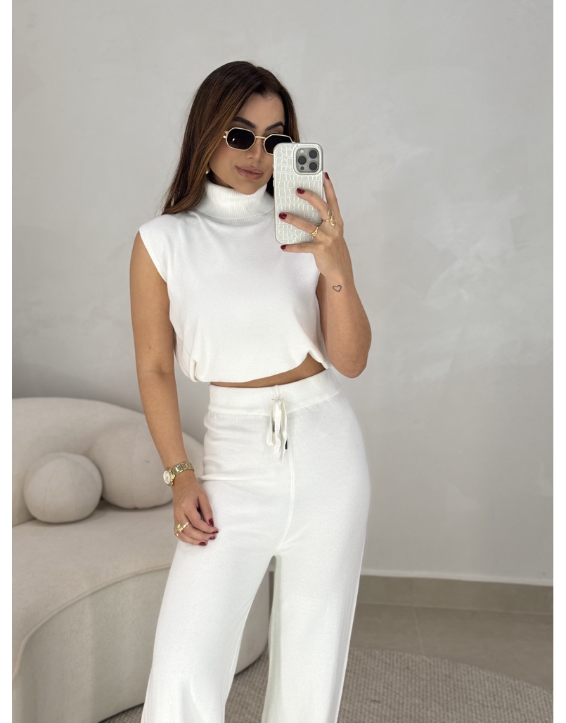 Conjunto Tricot Europa Off