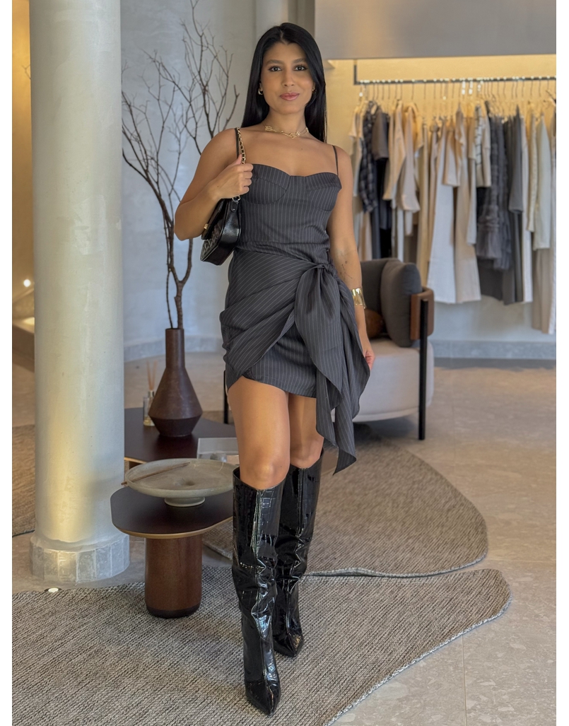 Vestido Risca de Giz Susane Chumbo