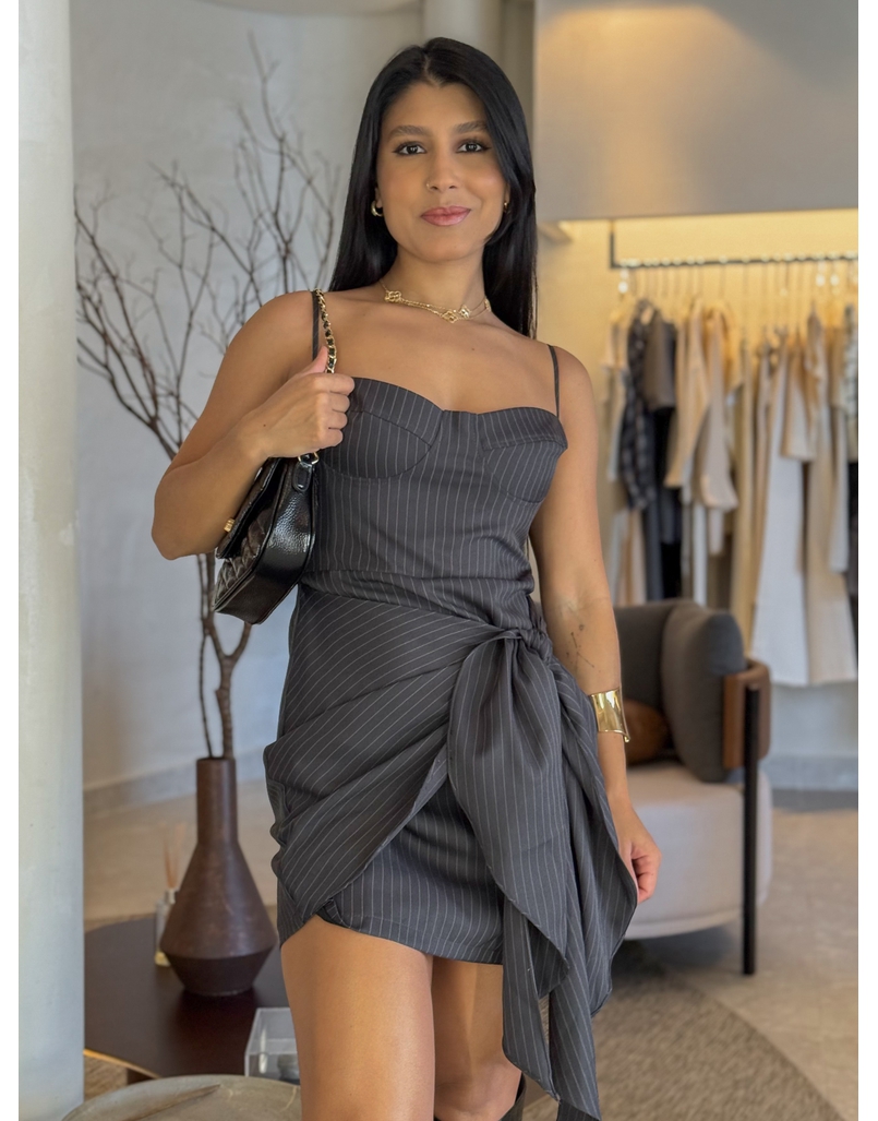 Vestido Risca de Giz Susane Chumbo