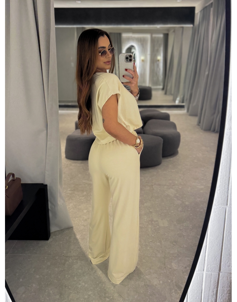 Conjunto Calça Renata Creme