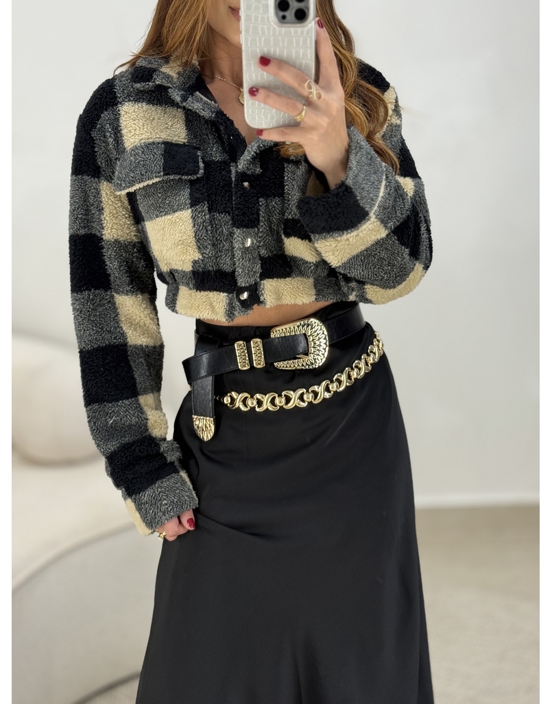 Cinto Fivela Metal Preto