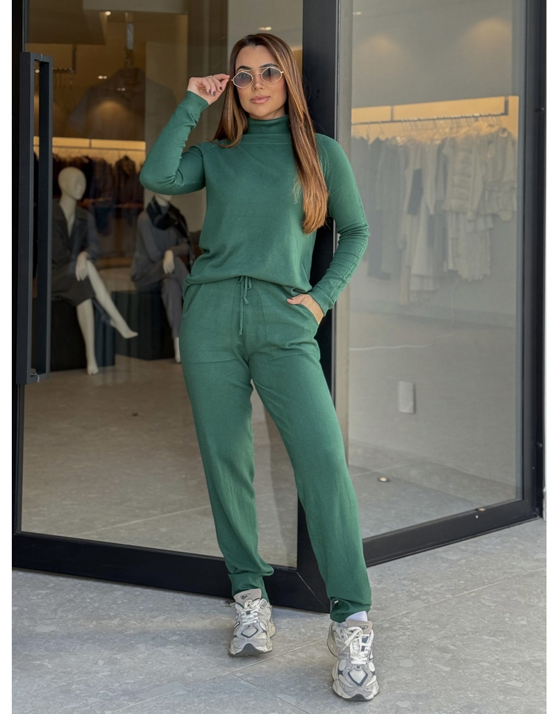 Conjunto Tricot Antonella Verde