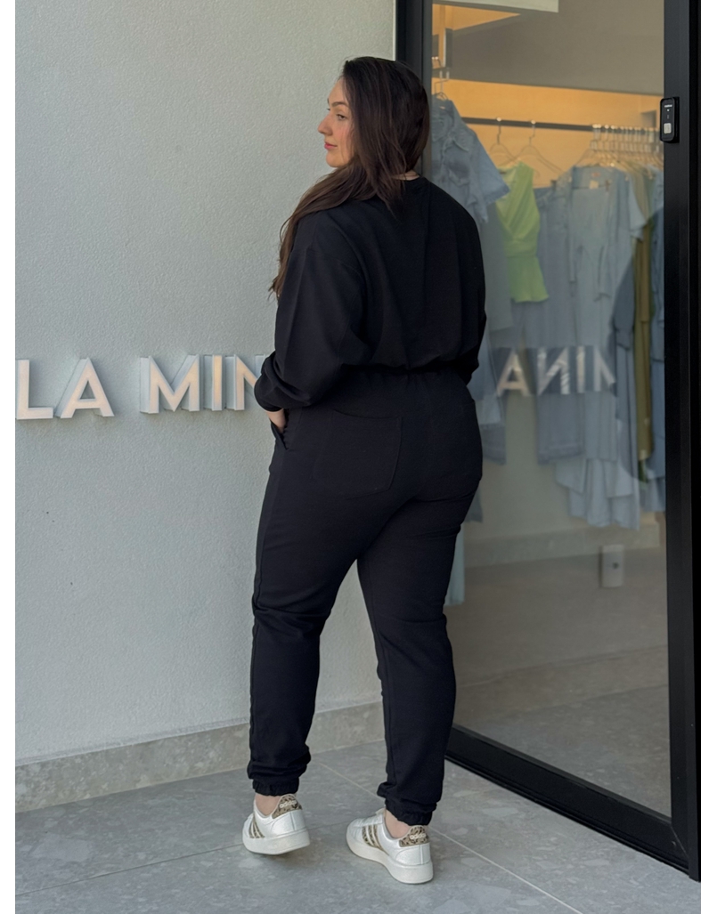Conjunto Moletom Jogger Preto