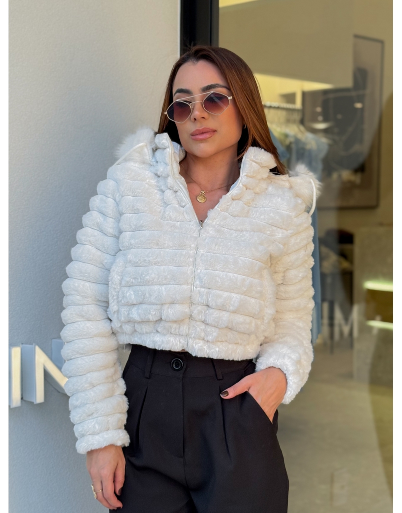 Casaco Dupla Face Dominique Off