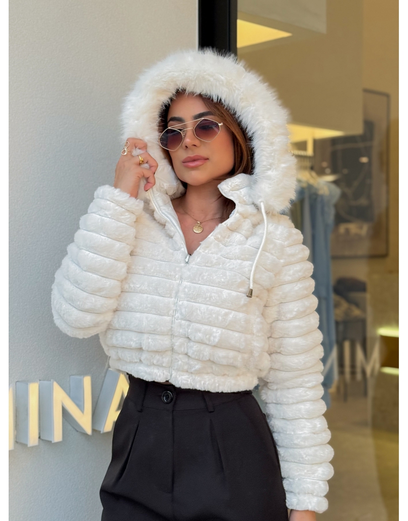 Casaco Dupla Face Dominique Off