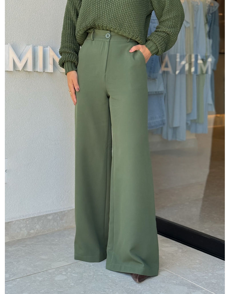 Calça Alfaiataria Maria Militar