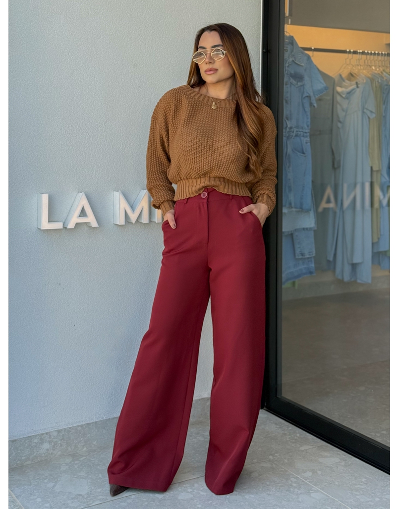 Calça Alfaiataria Maria Cereja