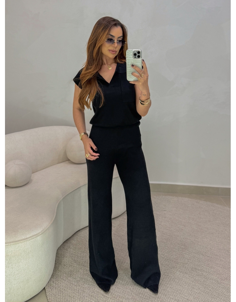 Conjunto Tricot Kira Preto
