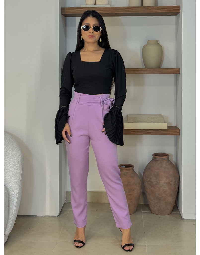 Calça Clochard Marieta Lilás