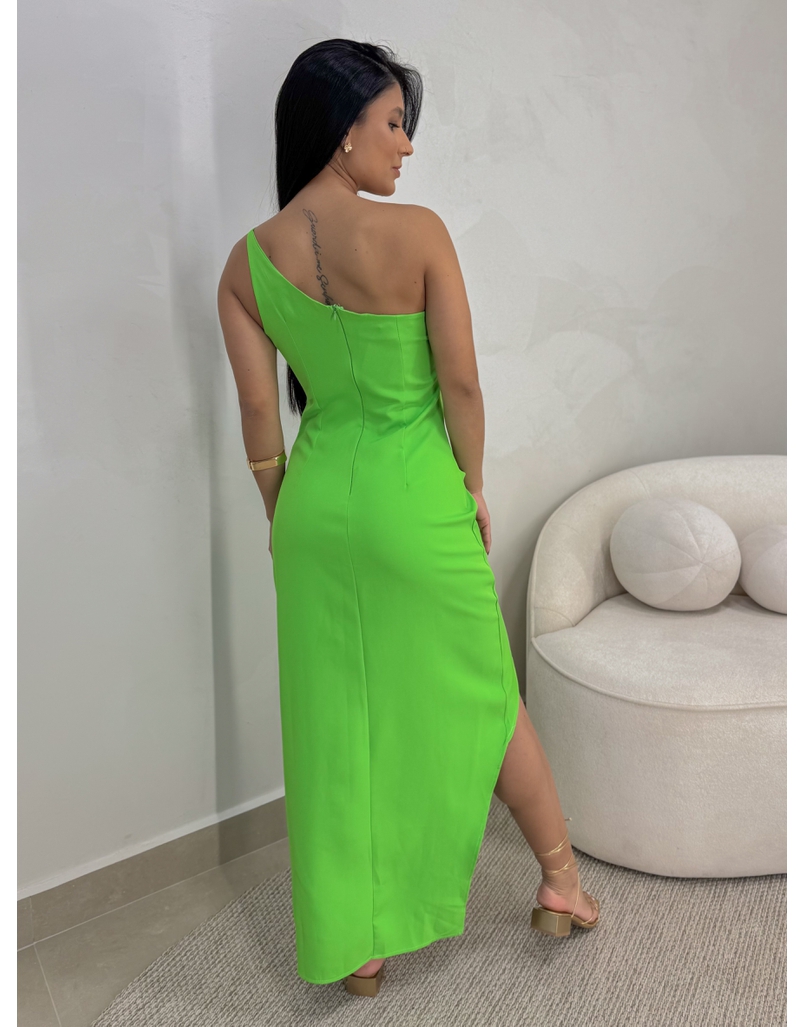 Vestido Alfaiataria Ellia Verde
