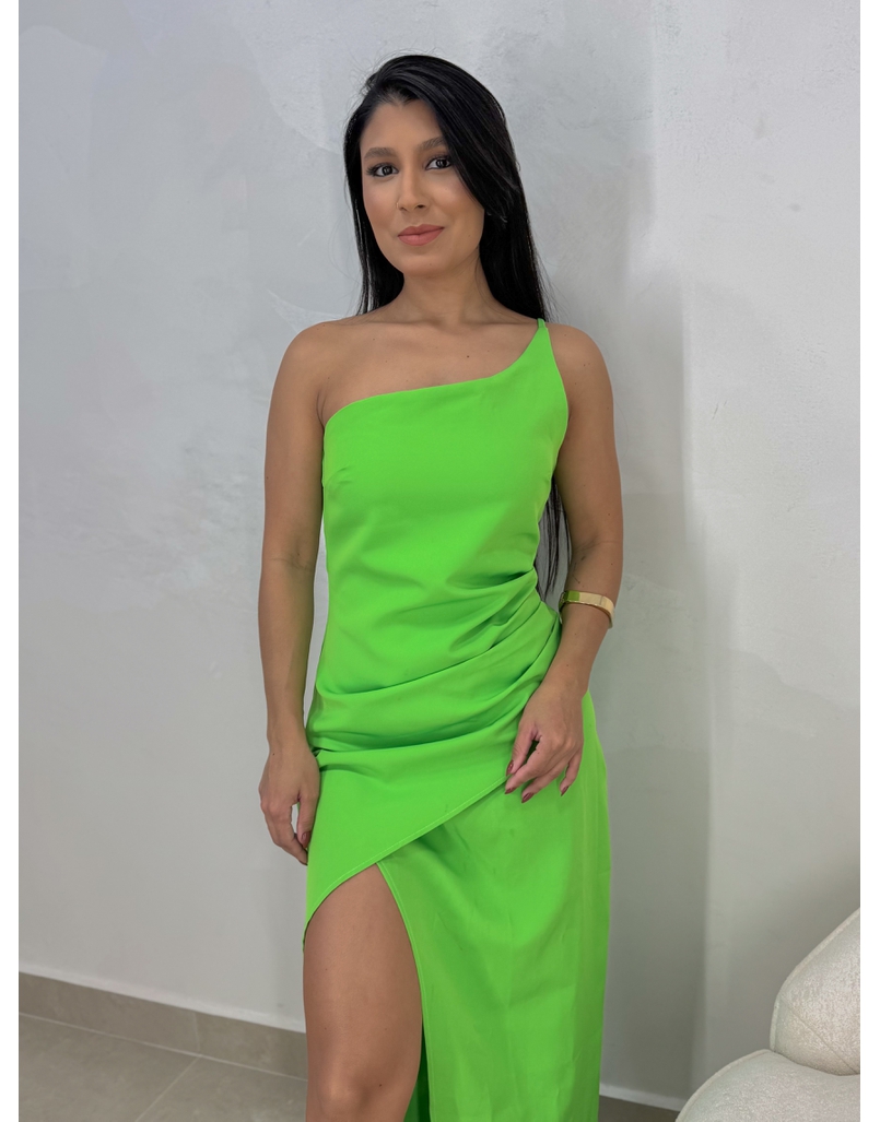 Vestido Alfaiataria Ellia Verde