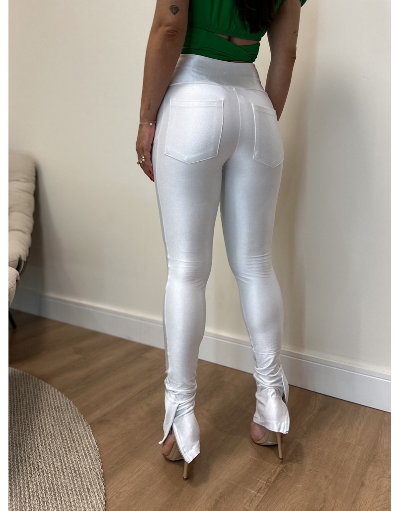 Calça Skinny Glamour Branca