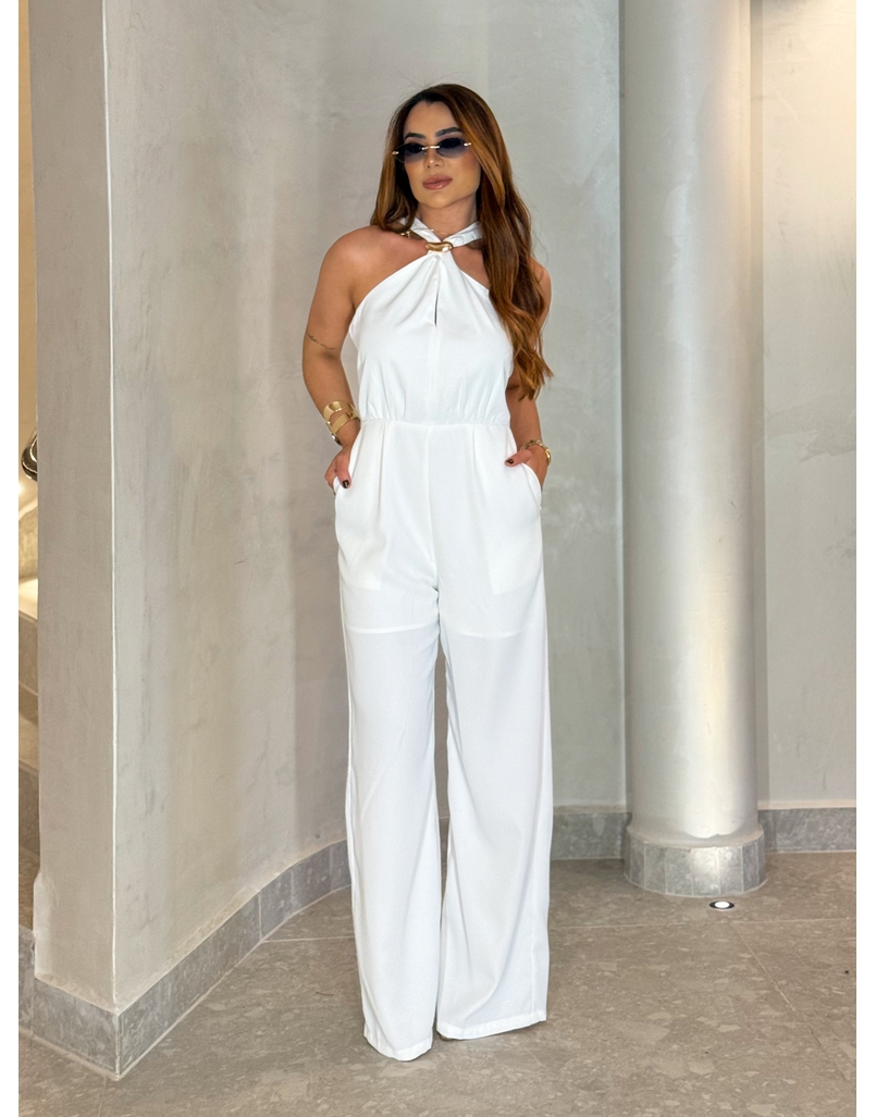 Macacão Úrsula Branco