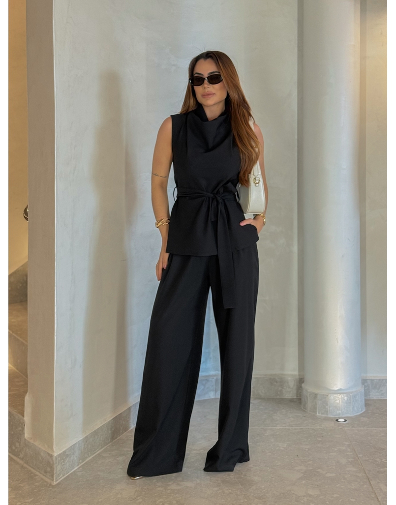 Conjunto Calça Bruxelas Preto 