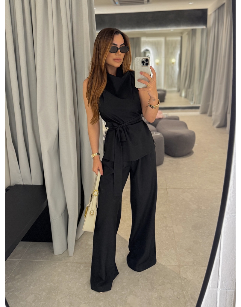 Conjunto Calça Bruxelas Preto 