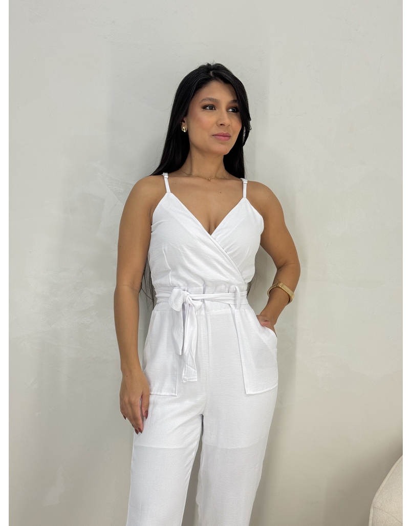 Macacão Georgia Branco