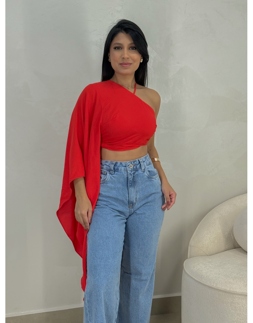 Cropped Gênova Vermelho