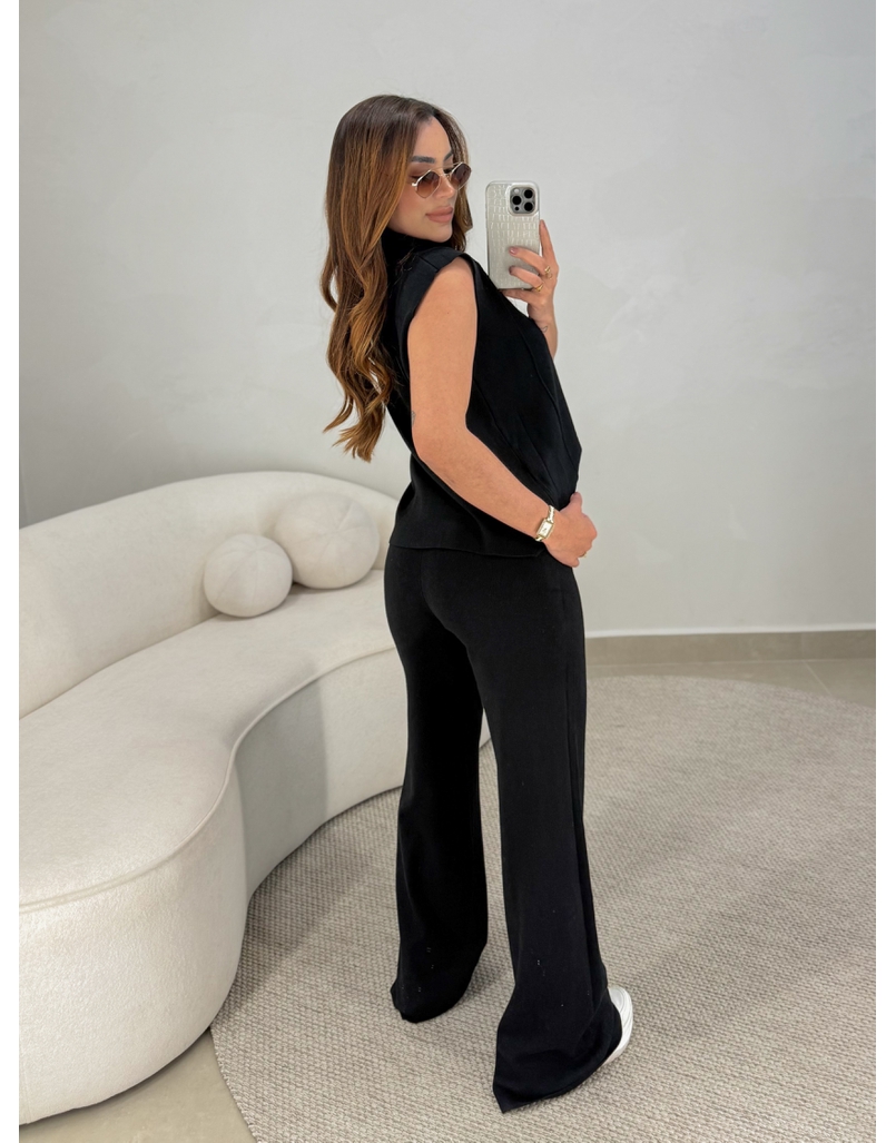 Conjunto Tricot Jamile Preto 