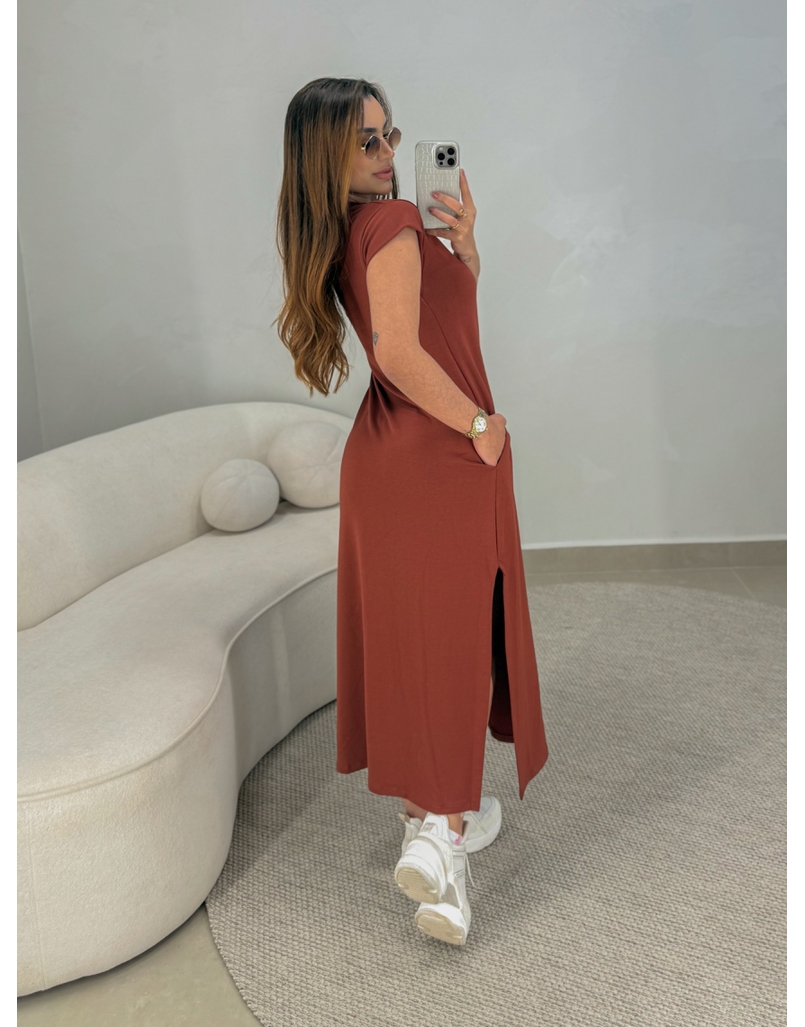 Vestido Muriel Telha