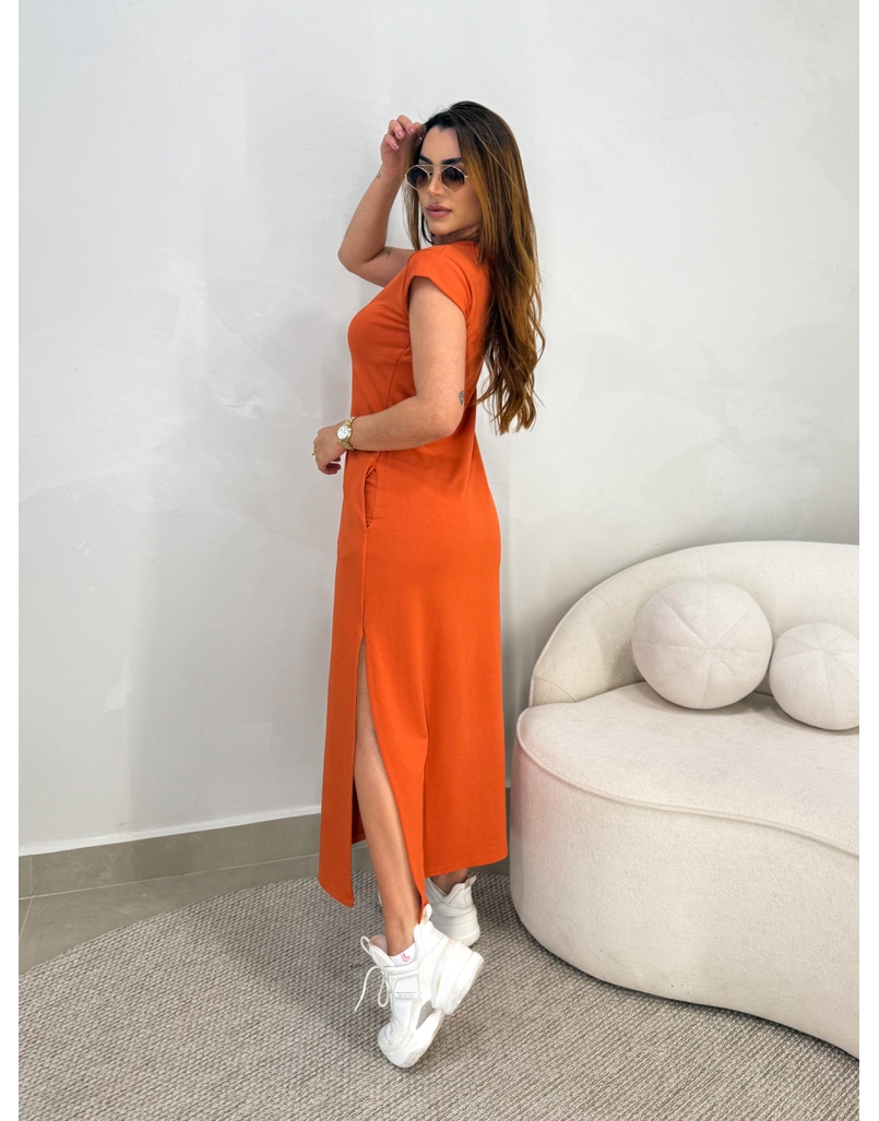 Vestido Muriel Laranja
