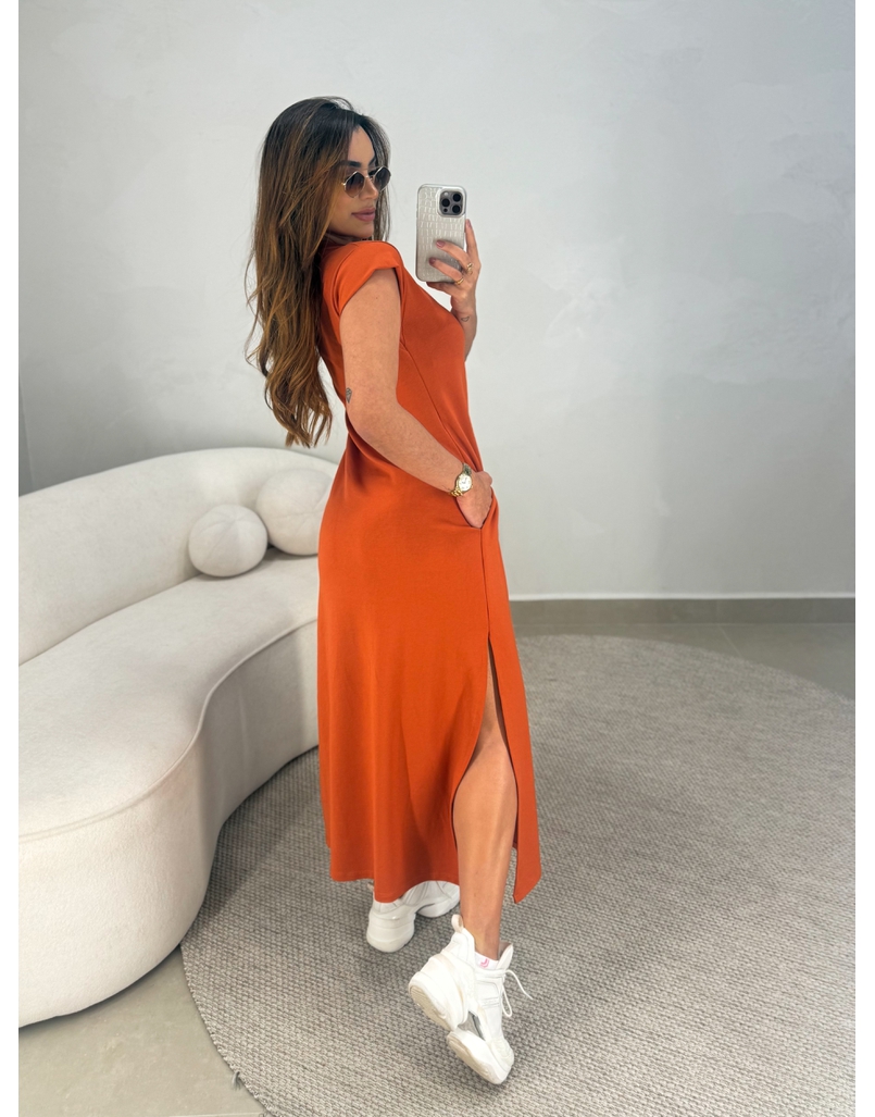 Vestido Muriel Laranja