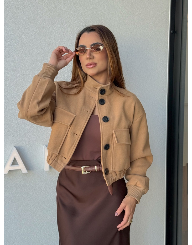 Casaco Zarah Mocha Mousse