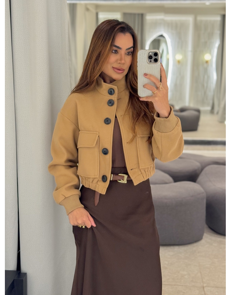 Casaco Zarah Mocha Mousse