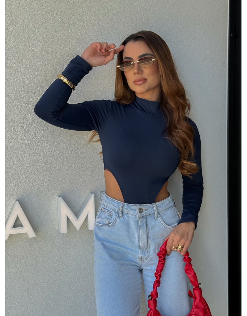 Body Manga Longa Nádia Marinho 