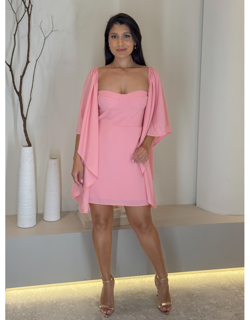 Vestido Meia Taça Denise Rosa 