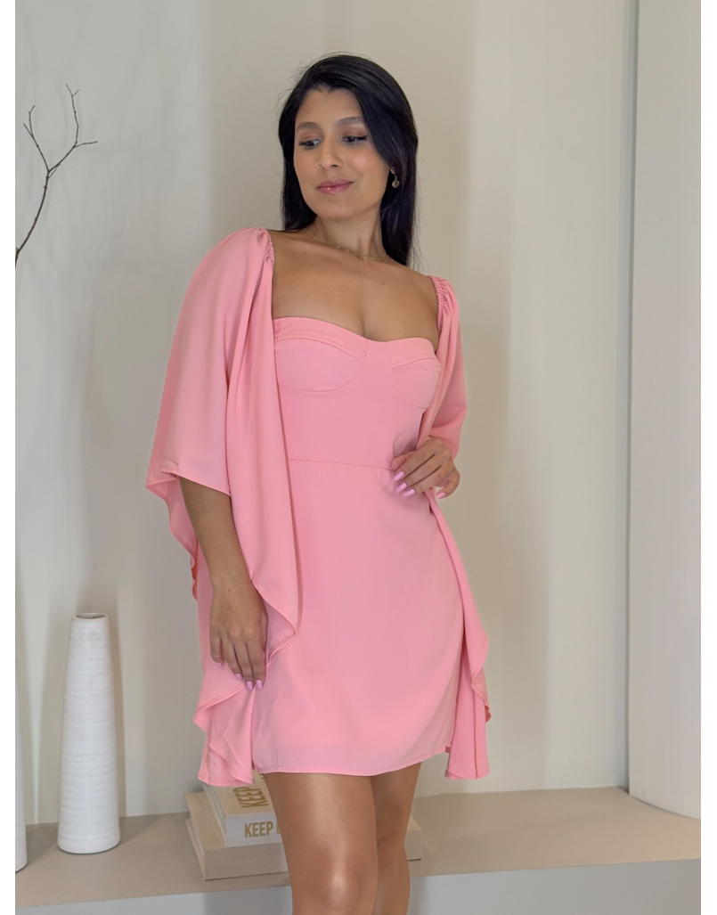 Vestido Meia Taça Denise Rosa 