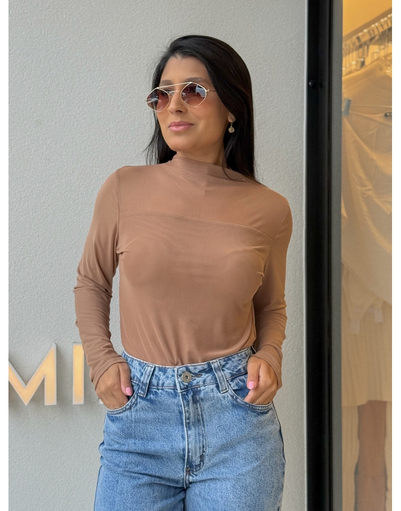 Blusa Tule Basic