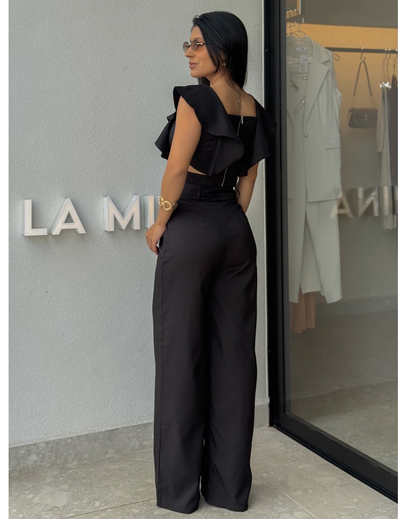 Conjunto Calça Isadora Preto