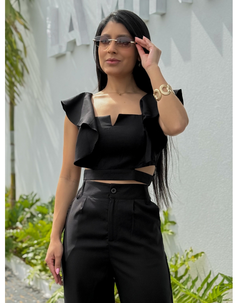Conjunto Calça Isadora Preto