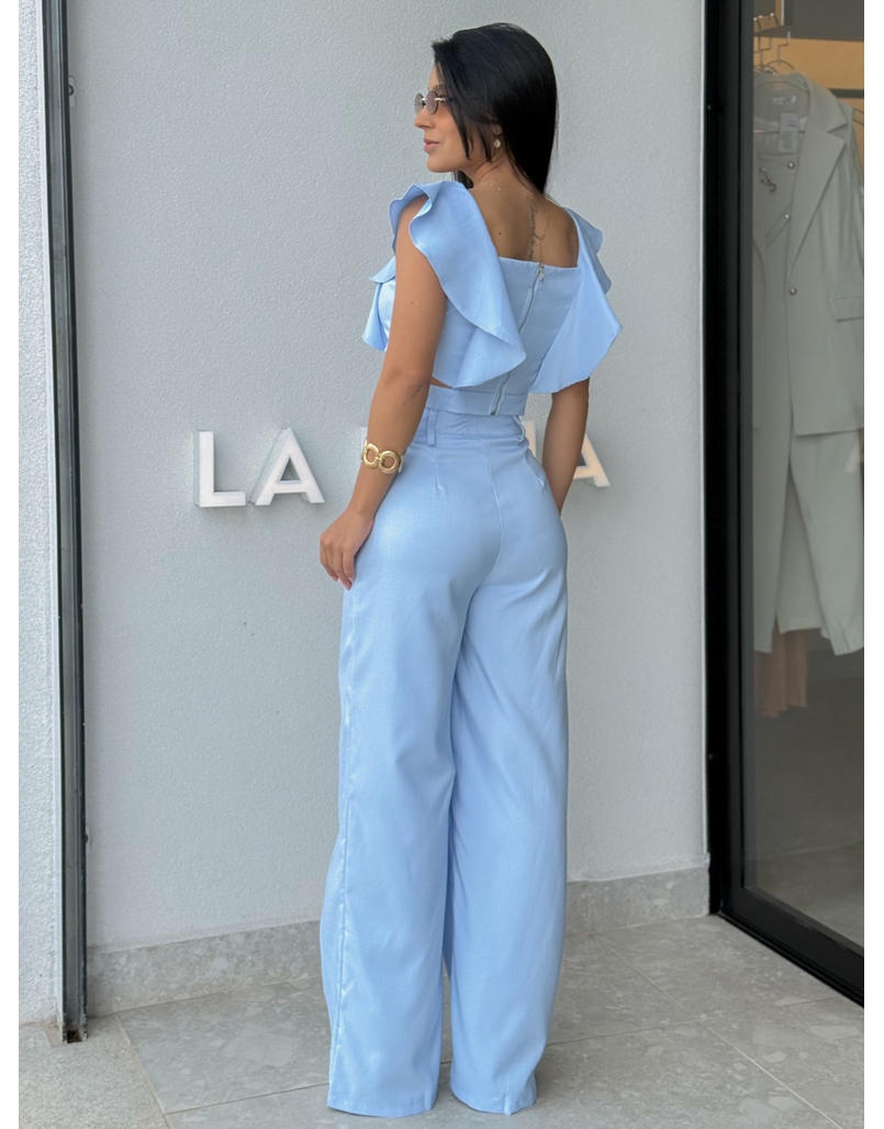 Conjunto Calça Isadora Azul