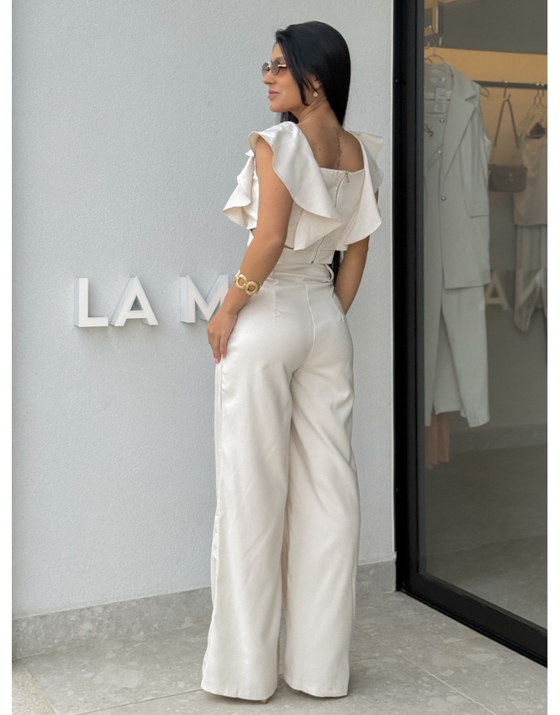 Conjunto Calça Isadora Areia