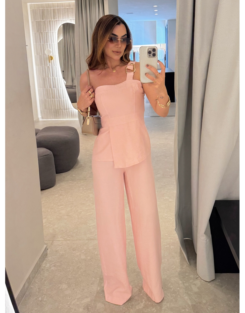 Macacão Fivela Cibele Rosa