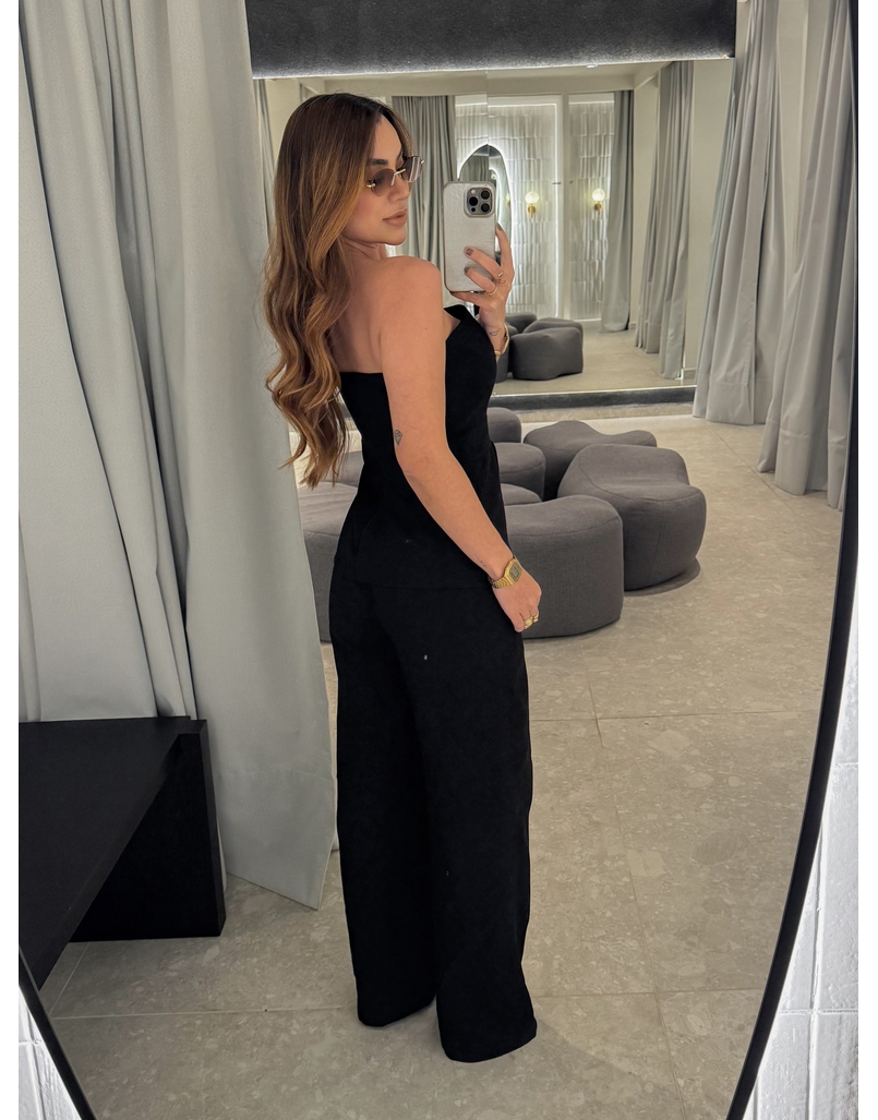 Macacão Fivela Cibele Preto