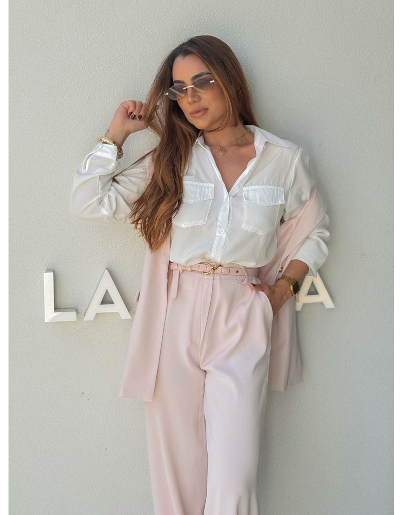 Conjunto Colete Eloise Rosa