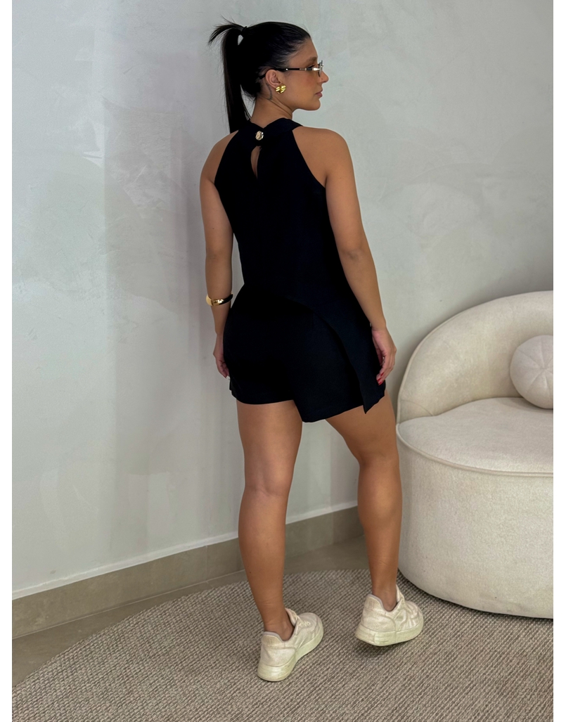 Conjunto Short Betânia Preto